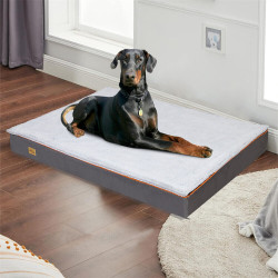 Large Orthopedic Memory Foam Pet Dog Bed Jumbo Soft Mattress Removable Cover