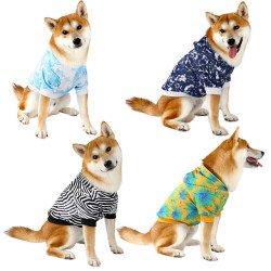 Colored Medium Dog Jacket Pet Warm Sweatshirt Big Dog Hoodies Large Dog Clothes