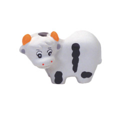 Coastal Pet Products Rascals Latex Cow Dog Toy, 3.25 in