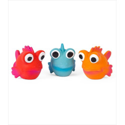 Coastal Pet Rascals 3.5 in Latex Goldfish Dog Toy, (Each Sold Separately)